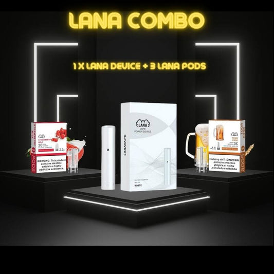 LANA COMBO, 1 LANA DEVICE AND 2 BOX OF POD