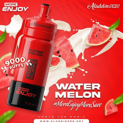 Aladdin Pro More Enjoy 9000 Puffs Watermelon