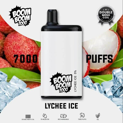 BOOM BOOM 7000 LYCHEE ICE