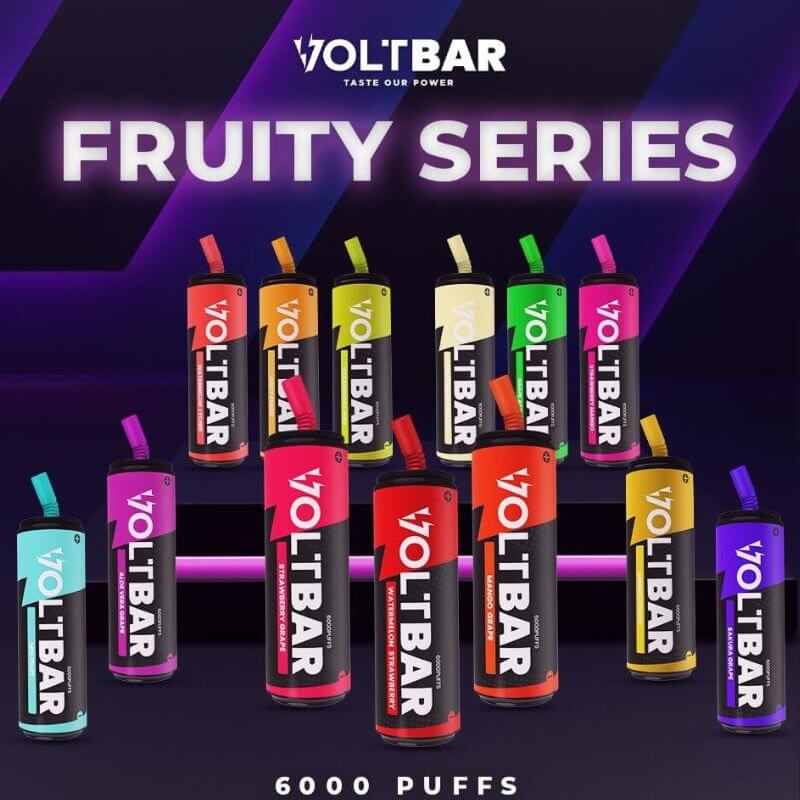 VOLTBAR 6000 Puffs Fruity Series